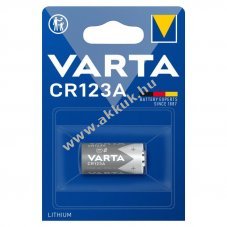 Varta Professional Photo CR123A 3V 1600mAh Lithium