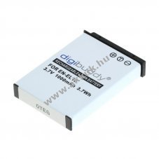 Helyettes�t� akku digibuddy Nikon EN-EL12 3,7V 1000mAh Li-Ion