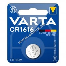 Varta CR1616 6616 3V 55mAh gombelem Li/MnO2
