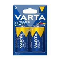 Varta Longlife Power D (g�li�t) 4920 1,5V 2db csomag Alk�li-Mang�n