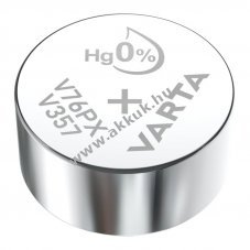 Varta V357 �raelem 1,55V 145mAh SR44SW V13GS ez�st-oxid