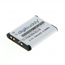 Helyettes�t� akku digibuddy Nikon EN-EL19 Sony NP-BJ1 3,7V 700mAh Li-Ion