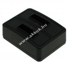 Helyettes�t� akku OTB 1302 Dual akkut�lt� Nikon EN-EL11 Pentax D-Li78 Sony NP-BY1 fekete