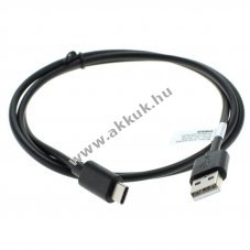OTB USB Type-C - USB-A 2.0 adatk�bel 1,0m 5V/3A (15W) fekete