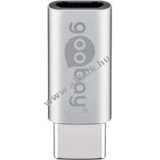Goobay USB-Adapter Micro-USB USB-C 10W 2A 480Mbit USB 2.0 ez�st