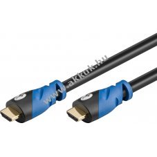 Goobay pr�mium High-Speed HDMI k�bel Ethernet 4K 60Hz tan�s�tott
