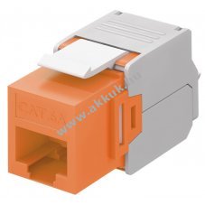 Goobay Keystone Modul RJ45 CAT 6A UTP 16,5mm sz�les eszk�z n�lk�li szerel�shez
