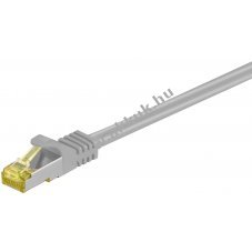Goobay RJ45 patchk�bel CAT 6A S/FTP 1m sz�rke LSZH