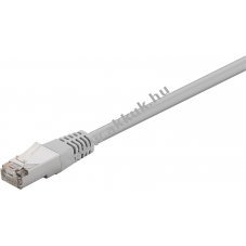 Goobay CAT 5e F/UTP k�bel 2x RJ45 csatlakoz�val sz�rke CCA