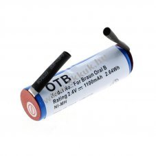 Helyettes�t� akku OTB Braun Oral-B Sonic Complete / Rowenta Dentasonic 2,4V 1100mAh NiMH