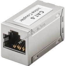 Goobay RJ45 modul�ris csatlakoz� CAT 6 f�m h�z 2x RJ45 aljzat