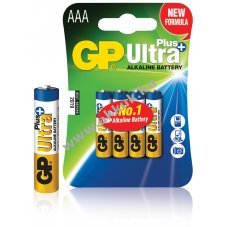 GP elem Ultra Plus LR03 Micro AAA 4db/csom. akci�