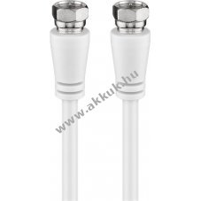 Goobay SAT antenna k�bel 3x �rny�kolt F-csatlakoz�val Class A+