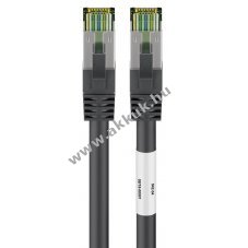 Goobay RJ45 CAT 6A patchk�bel CAT 8.1 S/FTP 7,5m fekete