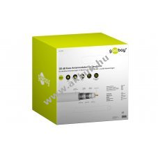 Goobay 120dB SAT koaxi�lis k�bel 4x �rny�kolt CCS digit�lis SAT �s antennarendszerekhez