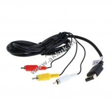 OTB vide�k�bel kompatibilis Sega Dreamcast 1x konzolspecifikus csatlakoz� 3x RCA (cinch)
