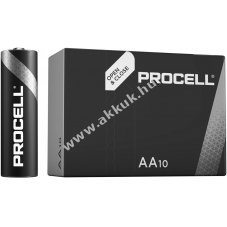 Duracell Procell MN1500 AA Mignon ceruza 1,5V 10db/csomag alk�li-mang�n