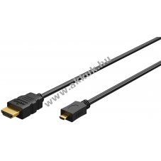 Goobay High-Speed HDMI k�bel Micro-HDMI 4K 60Hz