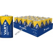 Varta LR20 D (g�li�t) 1,5V 20db/csomag elem Alkali-Mangan
