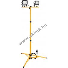 Goobay LED munkal�mpa teleszk�pos �llv�nnyal 2x20W 3400lm 4000K belt�ri/k�lt�ri
