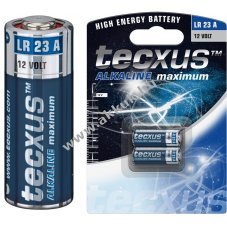 Tecxus LR23 L23A A23 alk�li elem 2db/csomag 12V