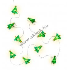 Goobay 10db LED fot�klipszes �g�sor C (b�bi m�ret) elemmel melegfeh�r