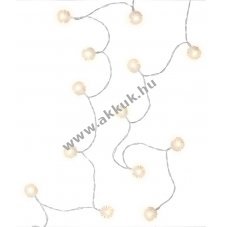 Goobay 20db LED f�nyf�z�r h�g�mb�kkel id�kapcsol�val melegfeh�r