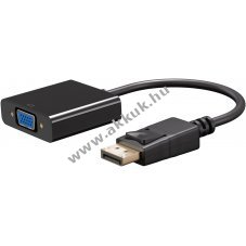 Goobay DisplayPort-VGA adapter DisplayPort dug� VGA aljzat 15 p�lus