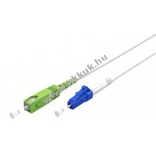 Goobay optikai k�bel FTTH Singlemode OS2 20m SC-APC > LC-UPC feh�r LSZH