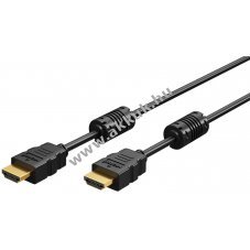 Goobay High-Speed HDMI k�bel Ethernet 4K 60 Hz ferritmaggal