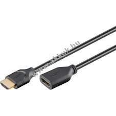 Goobay High-Speed HDMI hosszabb�t� k�bel Ethernet 4K 60 Hz 0,5 m