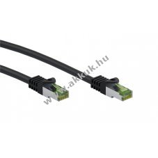 Goobay RJ45 patchk�bel CAT 8.1 S/FTP fekete LSZH 20 m