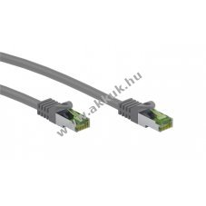 Goobay CAT 8.1 S/FTP PiMF patchk�bel 2m sz�rke LSZH