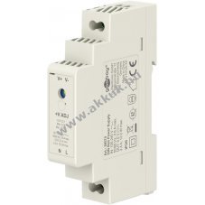 Goobay DIN-s�nes t�pegys�g 5 V, 2,4 A, 12W teljes�tm�ny�, TS35 s�nre szerelhet� kivitel