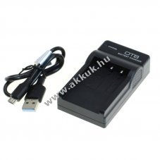 Helyettes�t� akku OTB akkut�lt� DC-K kompatibilis Fuji NP-50 NP-48 Pentax D-LI68 Kodak KLIC-7004