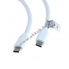 OTB USB-C 3.0 adatk�bel USB-C 3.0 csatlakoz� - USB-C 3.0 csatlakoz� 100W 2,0m feh�r