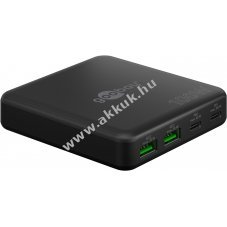 USB-C Power Delivery asztali tlt, 100W, fekete