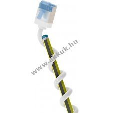 Goobay CAT 6A ultrav�kony patchk�bel 0,5m feh�r LSZH TPE k�ls�