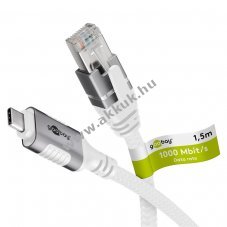 Goobay Ethernet-k�bel USB-C 3.1 RJ45 1,5m CAT6