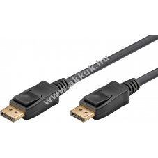 Goobay DisplayPort 2.0 2.1 k�bel 80Gbit/s 16K 60Hz DSC