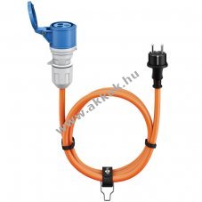 Goobay CEE adapterk�bel 1,5m 16A 230V k�lt�ri haszn�latra