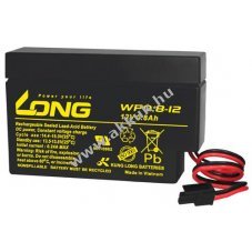 Kung Long WP0.8-12 12V 0,8Ah MOLEX csatlakoz� akku AGM �lom-zsel�s