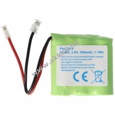 Helyettes�t� akku mobiltelefon, vezet�k n�lk�li telefon AUDIOL Sagem 3,6V 300mAh NiMH