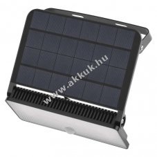 LED SOLAR reflektor hordozhat SOLO, PIR, 1600lm IP54 termszetes fehr - A kszlet erejig!