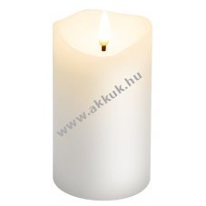 Goobay LED val�di viasz gyertya 7,5x12,5cm id�z�t�vel melegfeh�r
