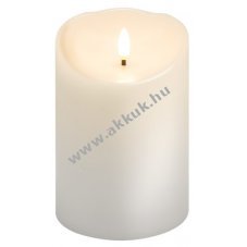 Goobay LED val�di viaszgyertya 15x10cm id�z�t�vel melegfeh�r
