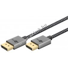 Goobay DisplayPort 2.0 2.1 k�bel 40 Gbit/s 4K 60 Hz ultraslim