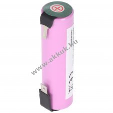 18650 Li-ion akku, 3,7V, 2600mAh, 9,6Wh, U-forrfl