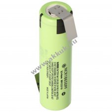 Panasonic NCR18650PF 3.7V, Li-Ion akku, 2900mAh, z-forrfl