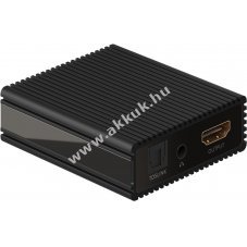 Goobay HDMI Audio-Extractor 4K 30 Hz anal�g �s digit�lis hangkimenet